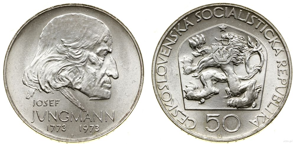 Czechosłowacja, 50 koron, 1973
