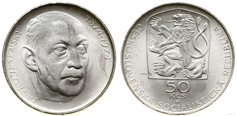 Czechosłowacja, 50 koron, 1974