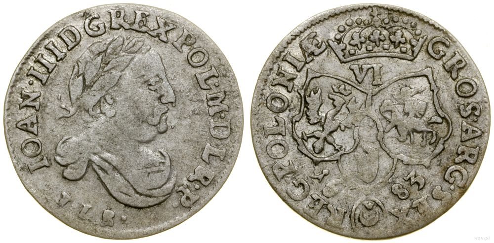 Polska, szóstak, 1683