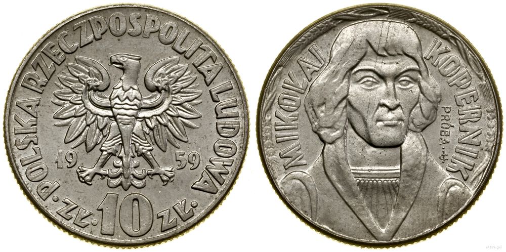 Polska, 10 złotych, 1959
