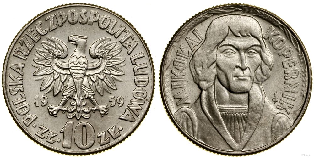 Polska, 10 złotych, 1959