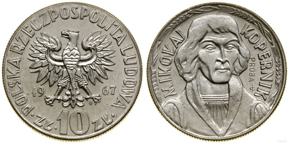 Polska, 10 złotych, 1967