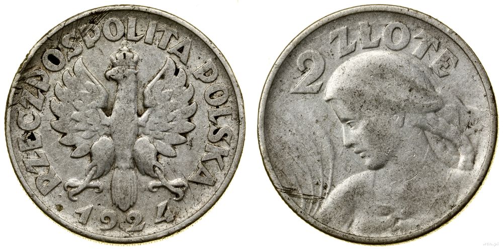 Polska, 2 złote, 1924
