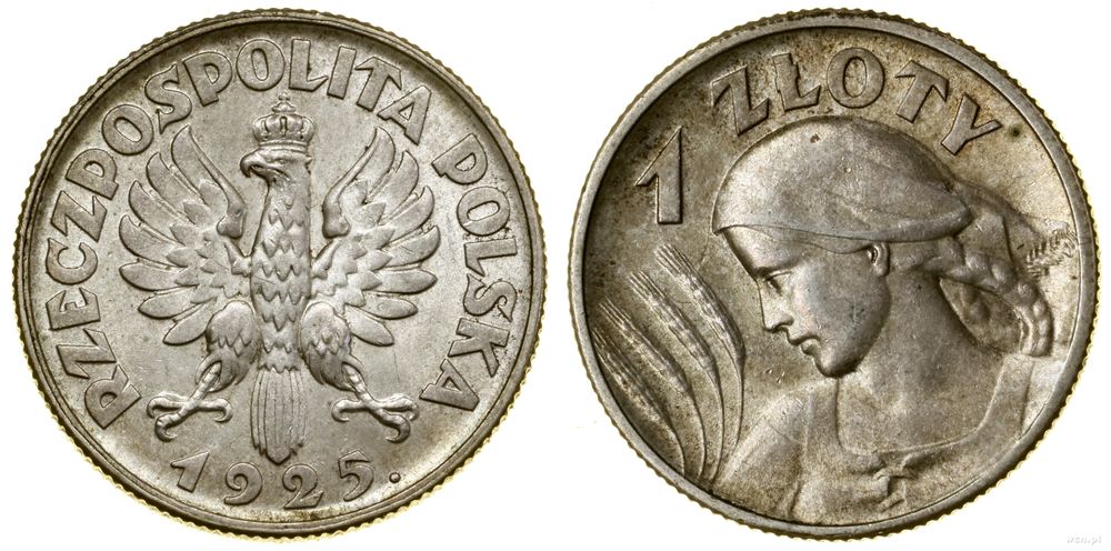 Polska, 1 złoty, 1925