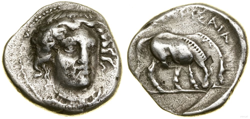 Grecja i posthellenistyczne, drachma, (ok. 400–344 pne)