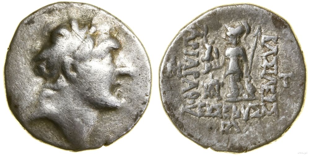 Grecja i posthellenistyczne, drachma, rok 33 (188–187 pne)