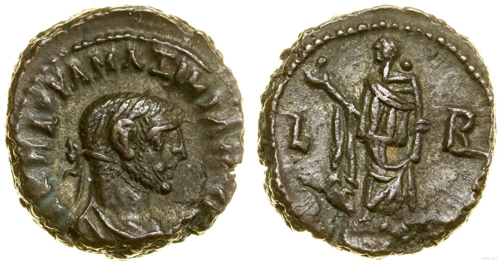 Rzym prowincjonalny, tetradrachma bilonowa, 2 rok panowania (AD 286–287)