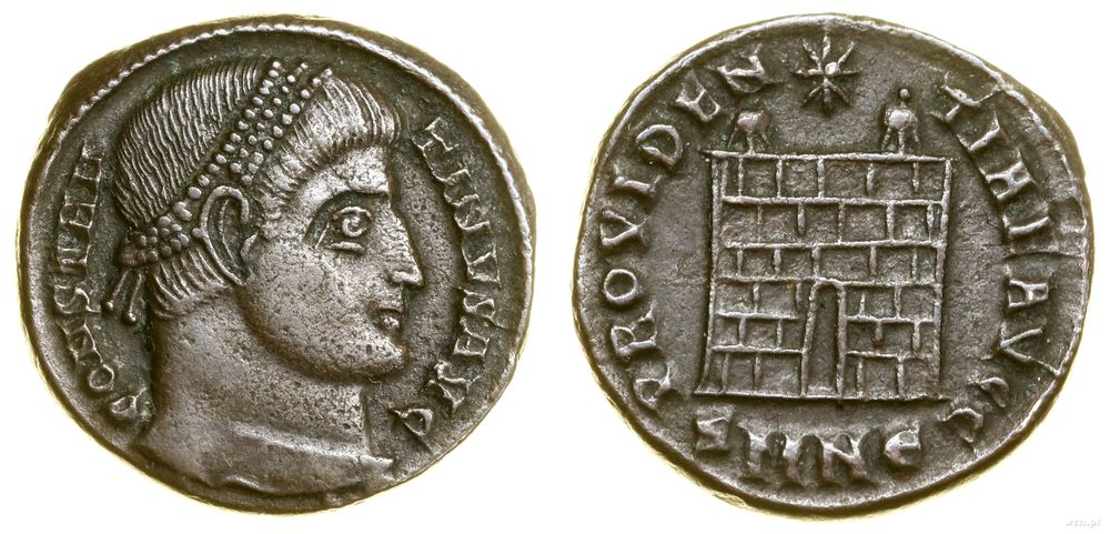 Cesarstwo Rzymskie, follis, (328–329)