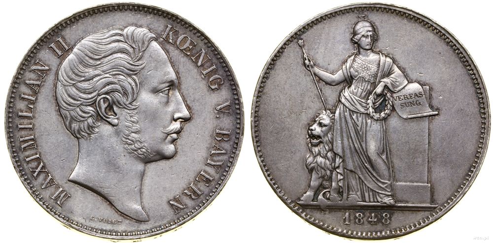 Niemcy, dwutalar, 1848