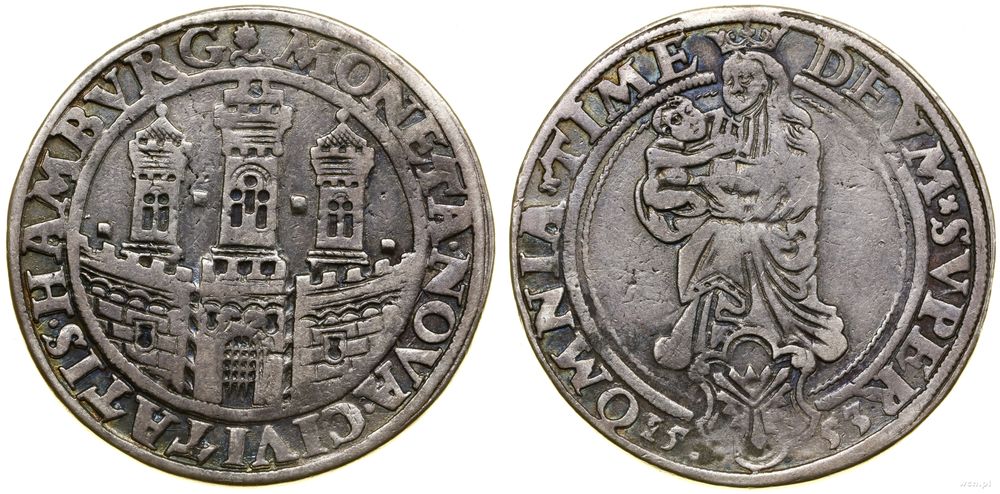 Niemcy, półtalar, 1553