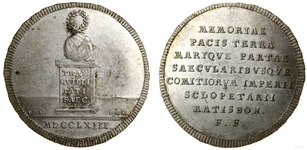 Niemcy, 1/2 Schautaler (1/3 talara), 1763