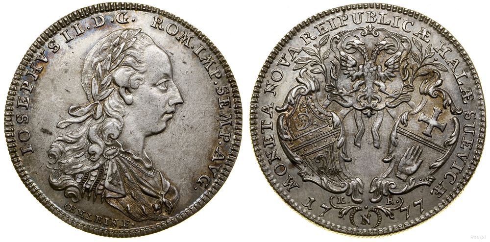 Niemcy, półtalar, 1777 KR
