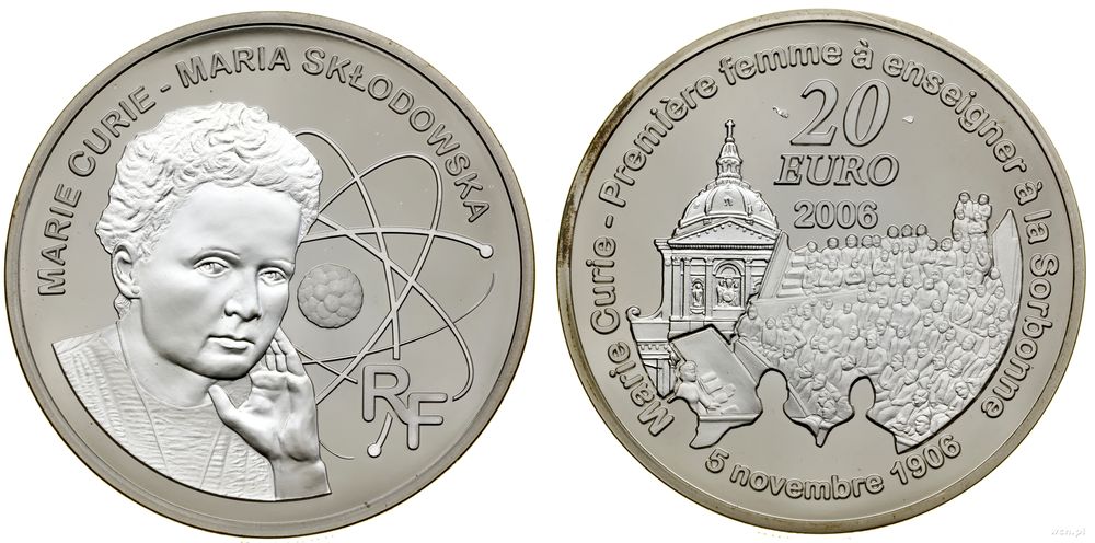 Francja, 20 euro, 2006