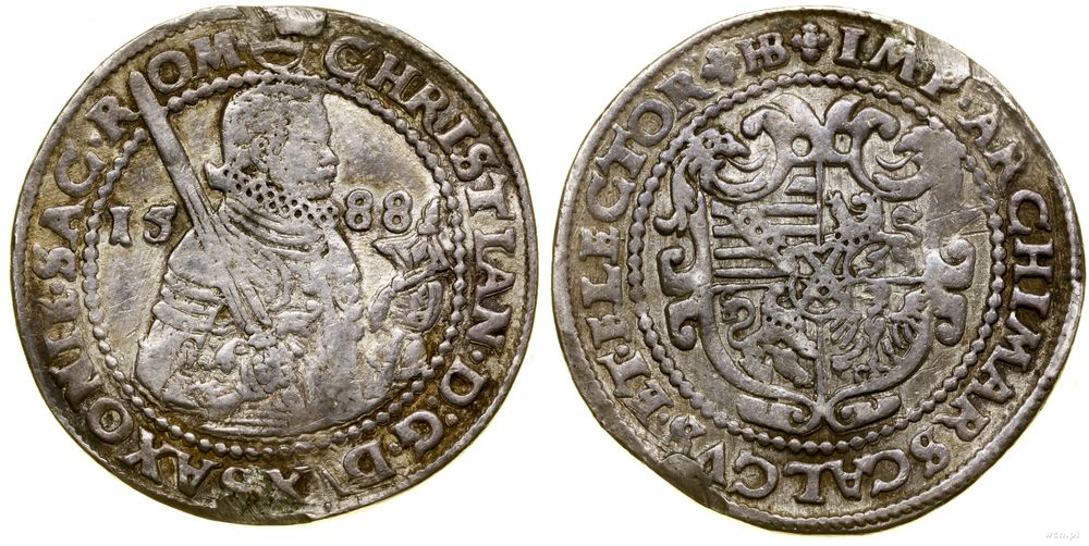Niemcy, półtalar, 1588 HB