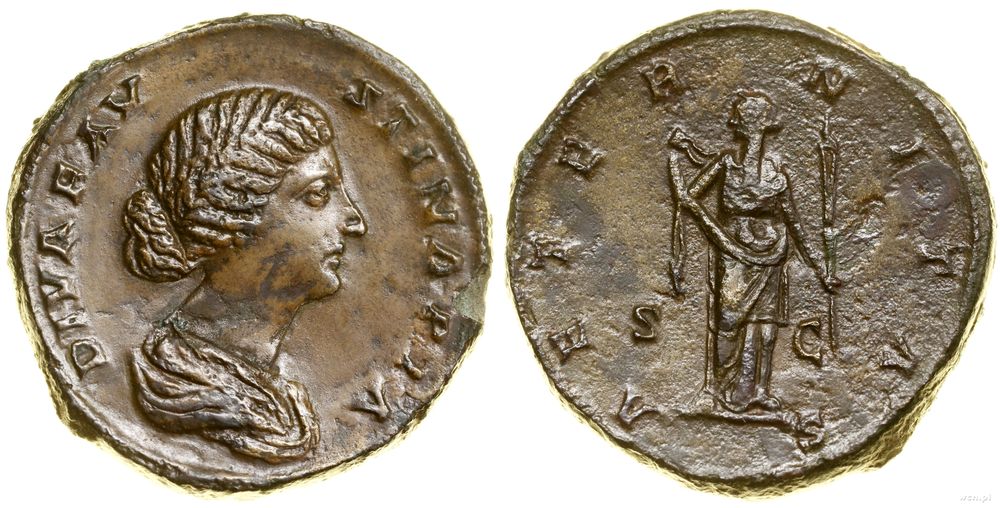 Cesarstwo Rzymskie, sesterc, 176