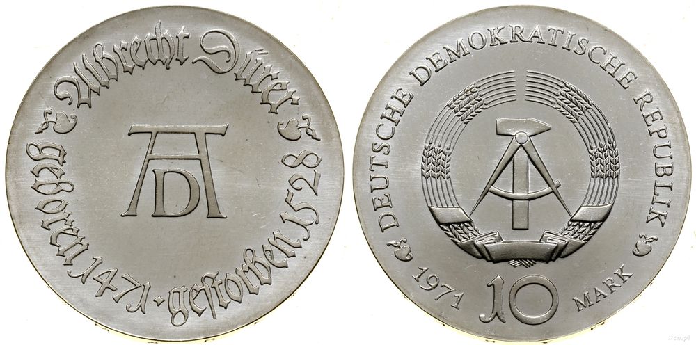 Niemcy, 10 marek, 1971
