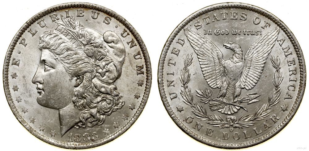 Stany Zjednoczone Ameryki (USA), 1 dolar, 1883 O