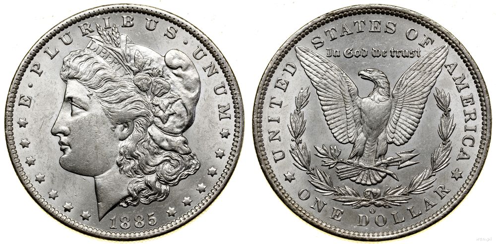 Stany Zjednoczone Ameryki (USA), 1 dolar, 1885 O