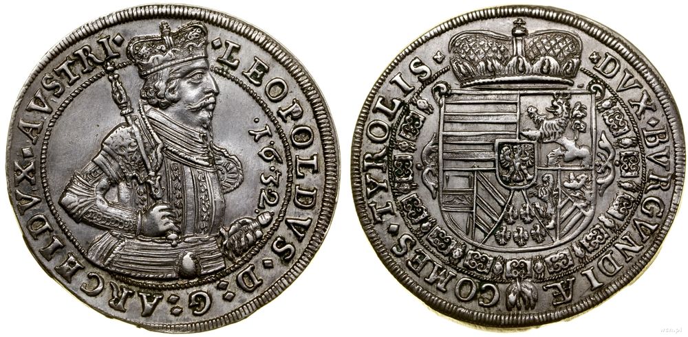 Austria, półtalar, 1632