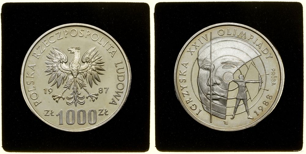 Polska, 1.000 złotych, 1987