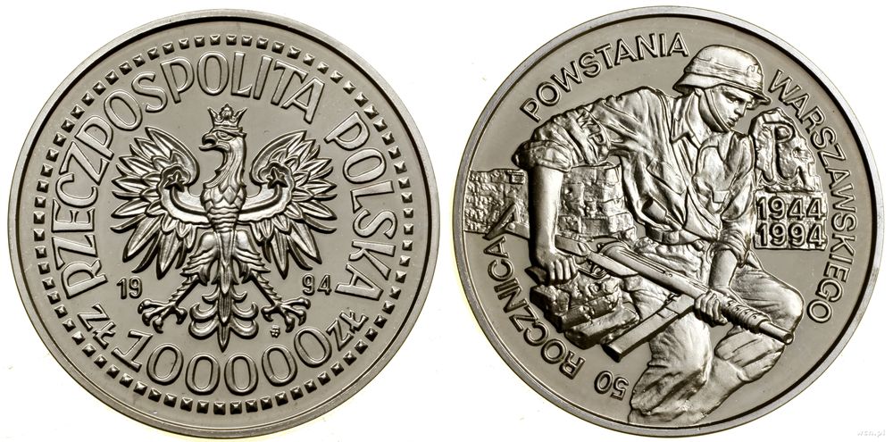 Polska, 100.000 złotych, 1994