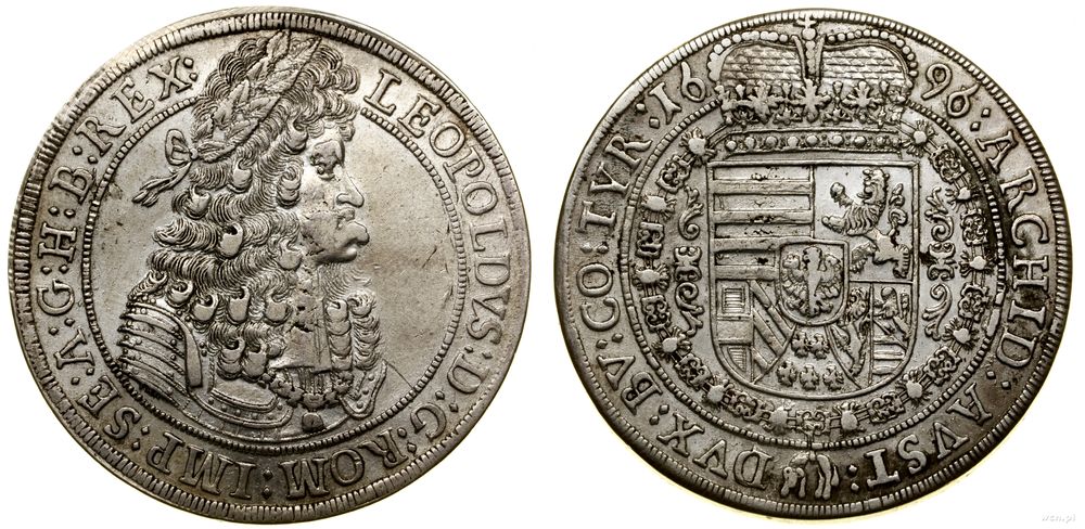 Austria, talar, 1696