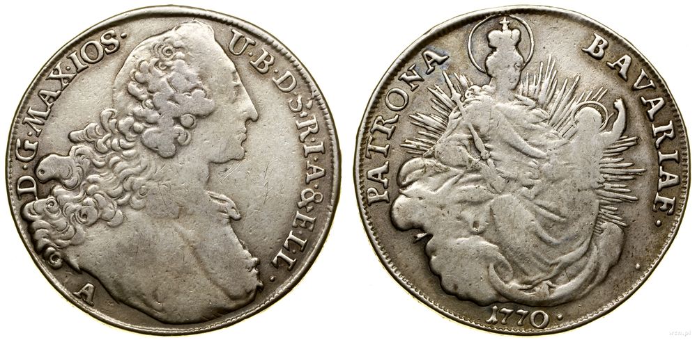 Niemcy, talar, 1770 A