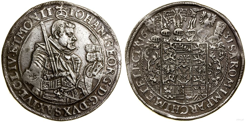 Niemcy, talar, 1631 HI