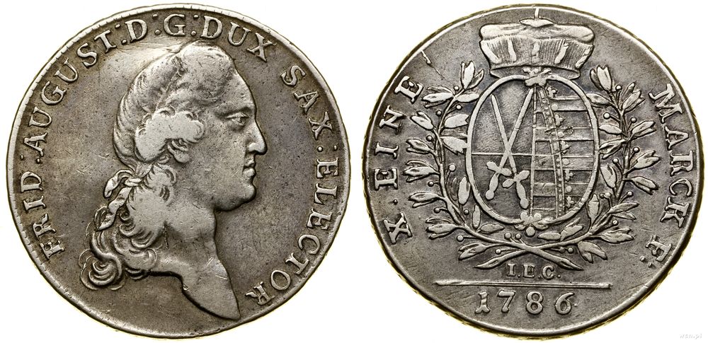 Niemcy, talar, 1786 EDC