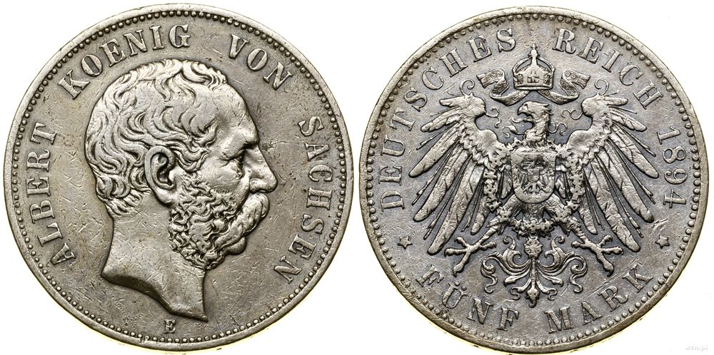 Niemcy, 5 marek, 1894 E