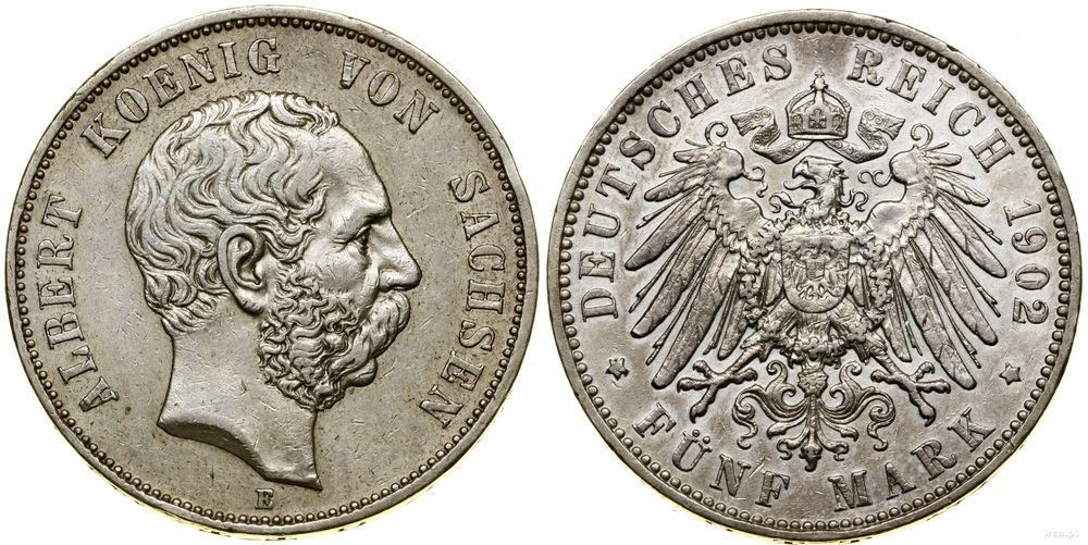 Niemcy, 5 marek, 1902 E