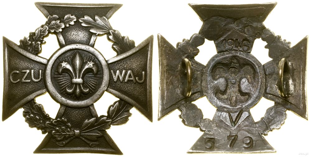 Polska, Krzyż Harcerski Żeński, 1946