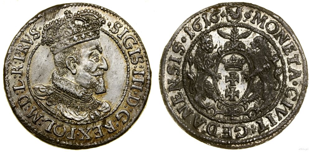 Polska, ort, 1616