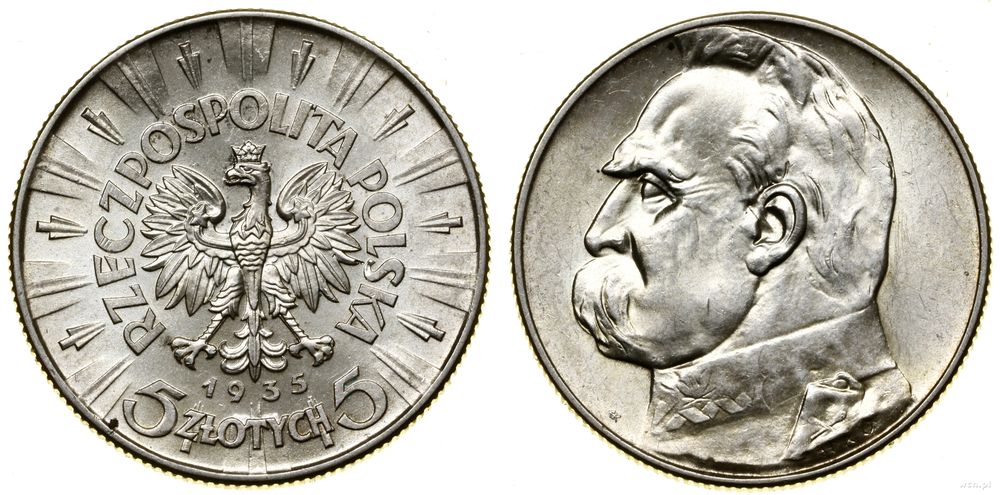 Polska, 5 złotych, 1935