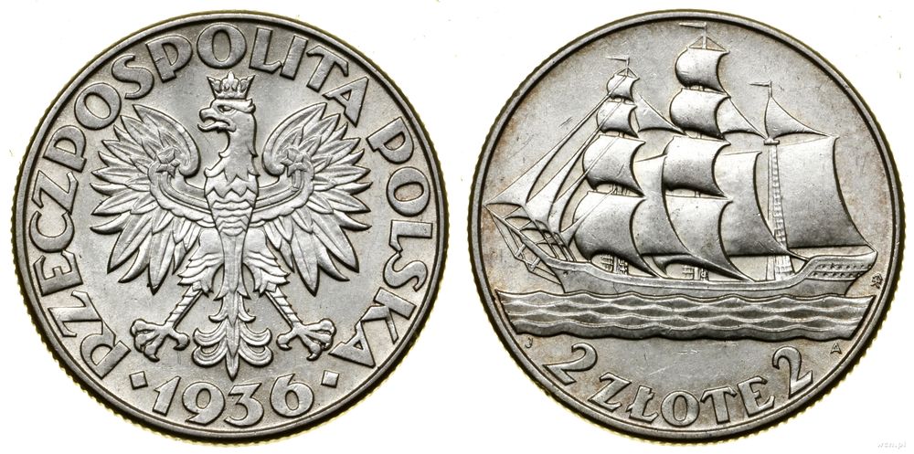 Polska, 2 złote, 1936