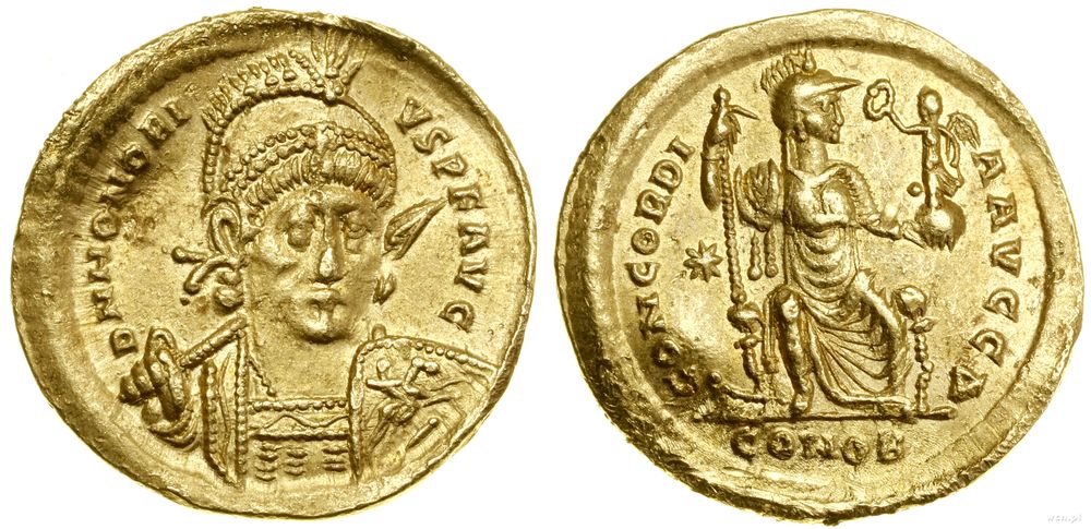 Cesarstwo Rzymskie, solidus, (397–402)