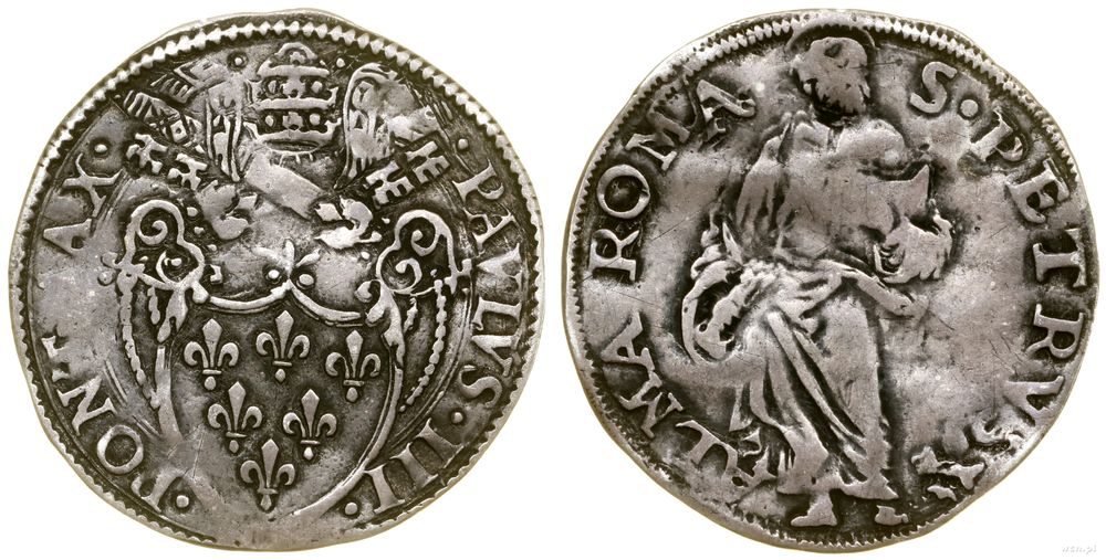 Watykan (Państwo Kościelne), grosso, bez daty