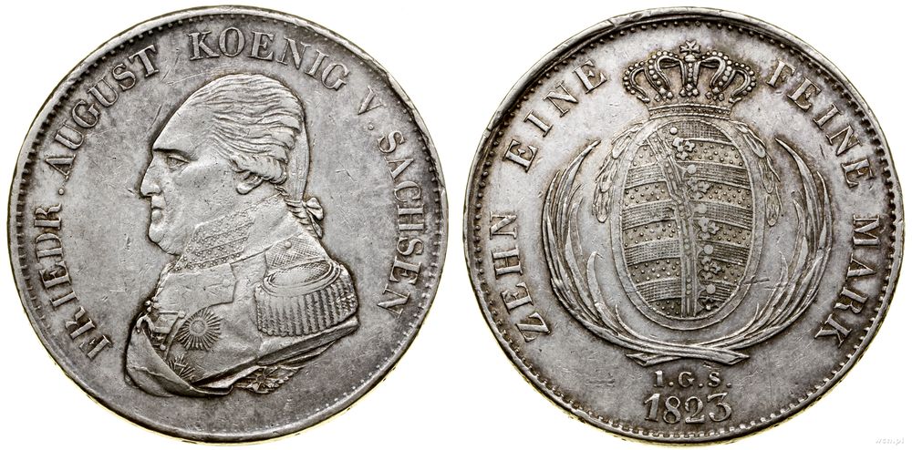Niemcy, talar, 1823 IGS