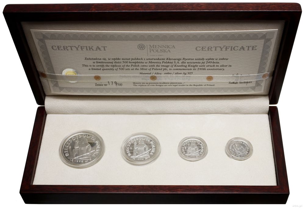 Polska, zestaw 4 replik, 2006