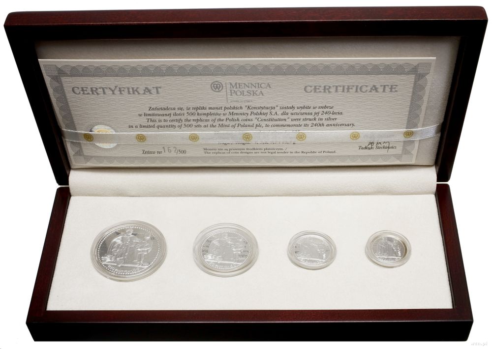 Polska, zestaw 4 replik, 2006