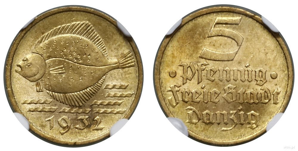 Polska, 5 fenigów, 1932