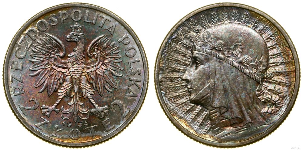 Polska, 2 złote, 1934