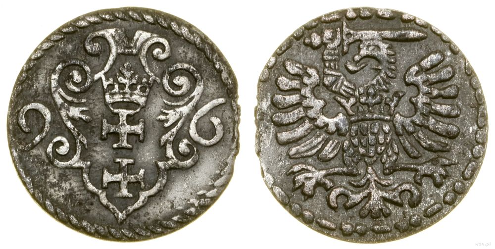 Polska, denar, 1596