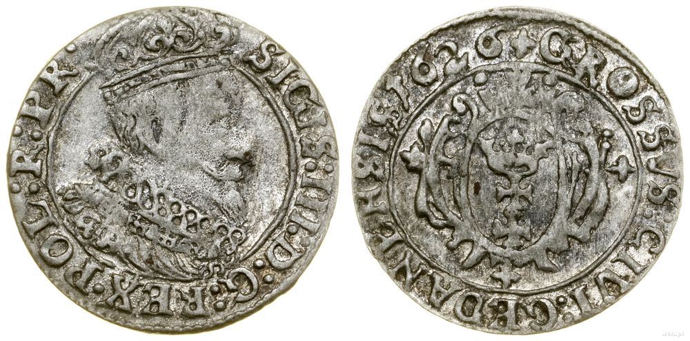 Polska, grosz, 1626