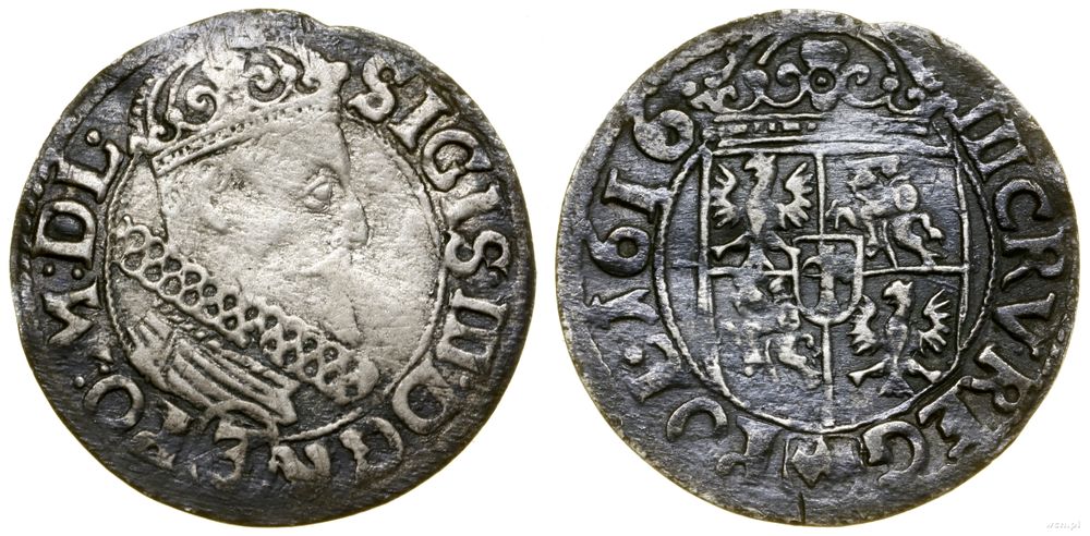 Polska, trzykrucierzówka, 1616