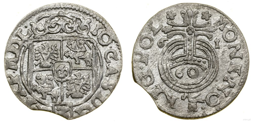 Polska, półtorak, 1661