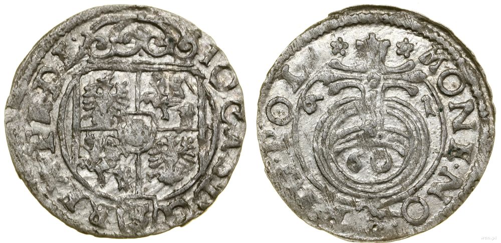 Polska, półtorak, 1661