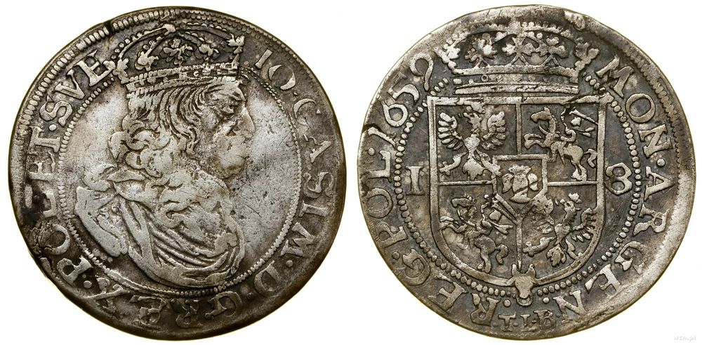 Polska, ort, 1659