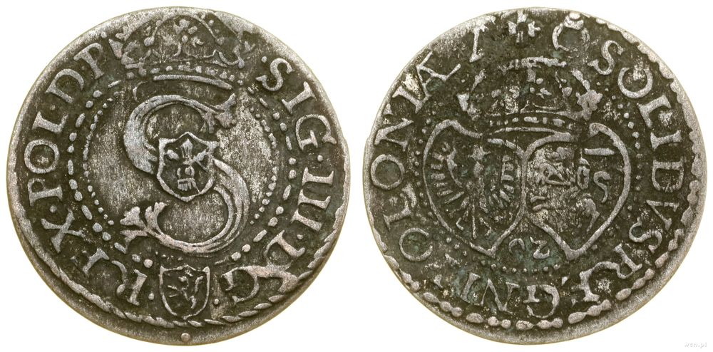 Polska, szeląg, 1592