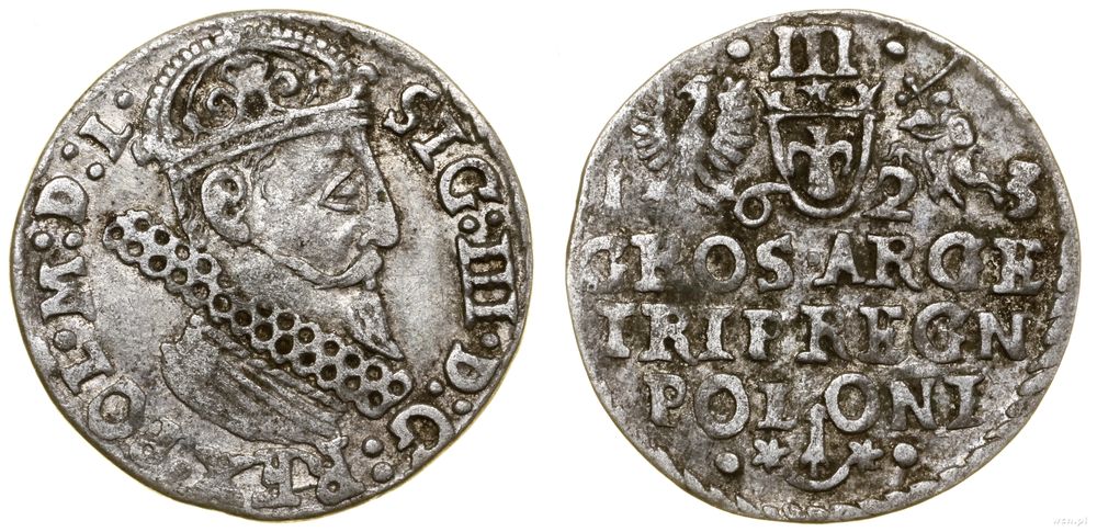 Polska, trojak, 1623